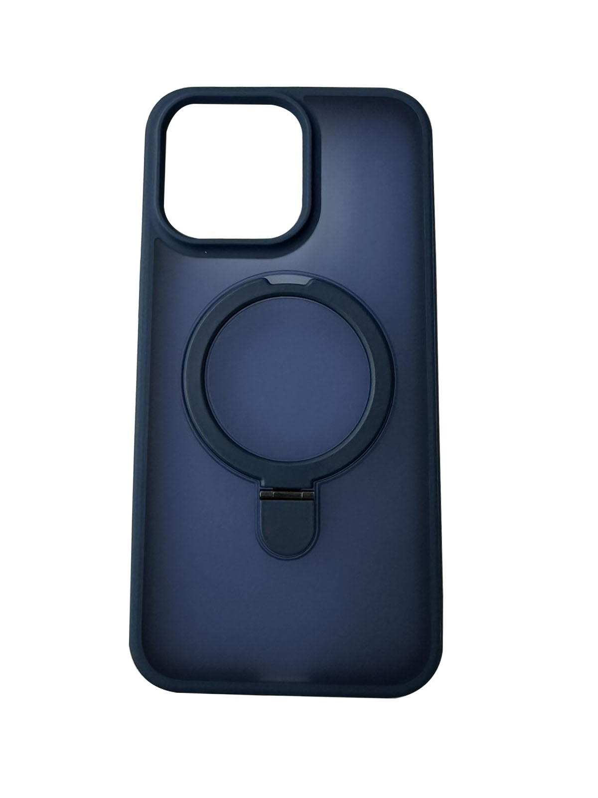iP15 Pro Magsafe Cam Smoke Kickstand Dark Blue
